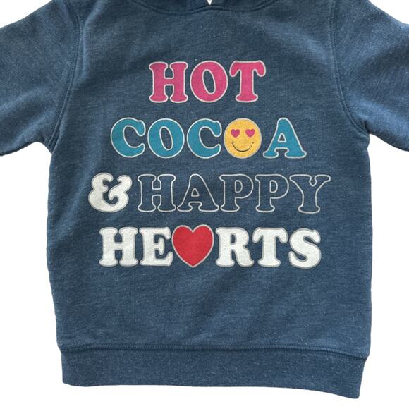Peek Hot Cocoa Hoodie Sweatshirt Size 2-3 - Picture 2 of 5